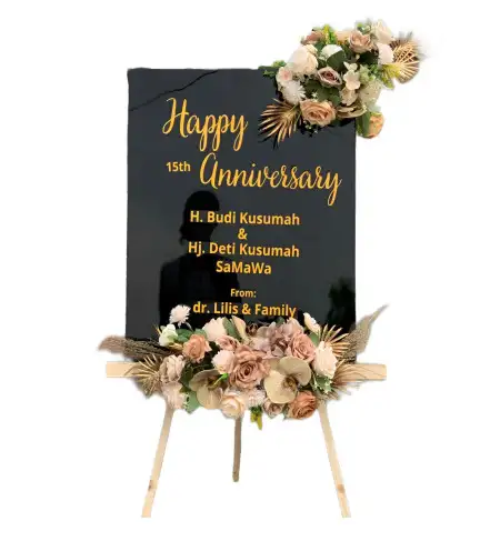 Papan Bunga Akrilik Venue Akad Nikah Bogor
